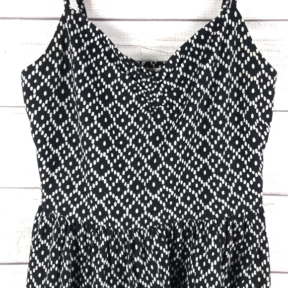 Ann Taylor Loft Cami Strap Patterned Summer Dress - Picture 2 of 8